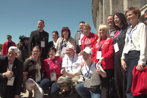 Schnittbilder vom Besuch der Berliner Bürgermeisterin Giffey