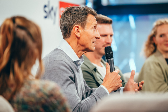 Foto von der #SID2025 Mixed Zone