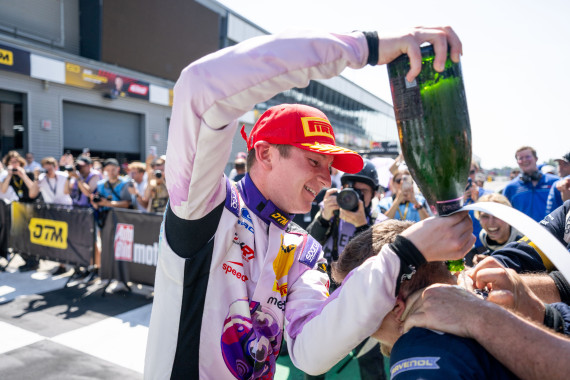 Als „Road to DTM“-Sieger im ADAC GT Masters gelang Finn Wiebelhaus der Sprung in die DTM
