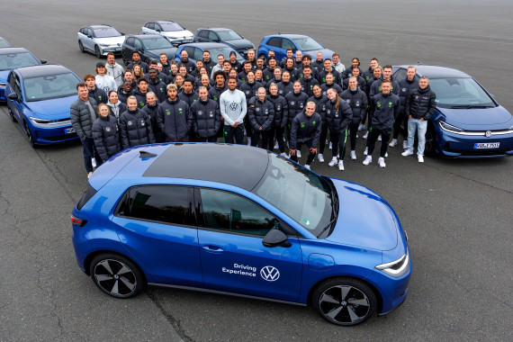 Driving Experience für die Frauen und Männer des VfL Wolfsburg