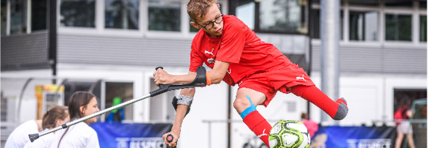 Junior Camp für Jugendliche mit einer Arm- oder Beinamputation