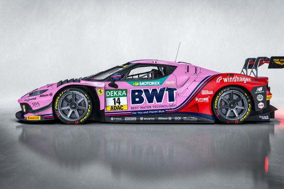 Matteo Cairoli startet im Look von DTM-Serienpartner BWT