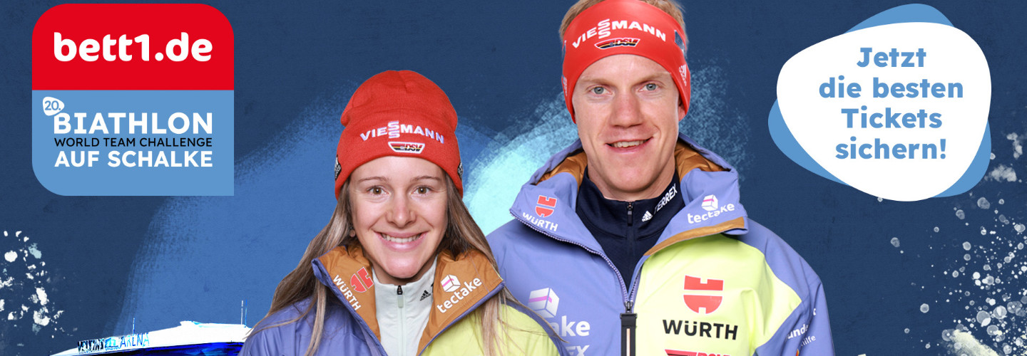 Roman Rees und Sophia Schneider gehen für Deutschland beim 20. Jubiläum des beliebten Events als Team 1 an den Start.