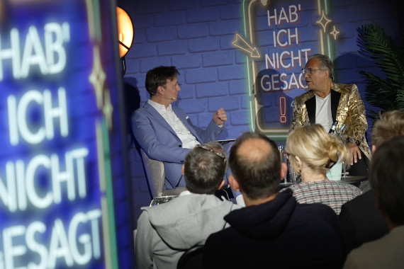 Impressionen vom Talkformat in Bad Oeynhausen.