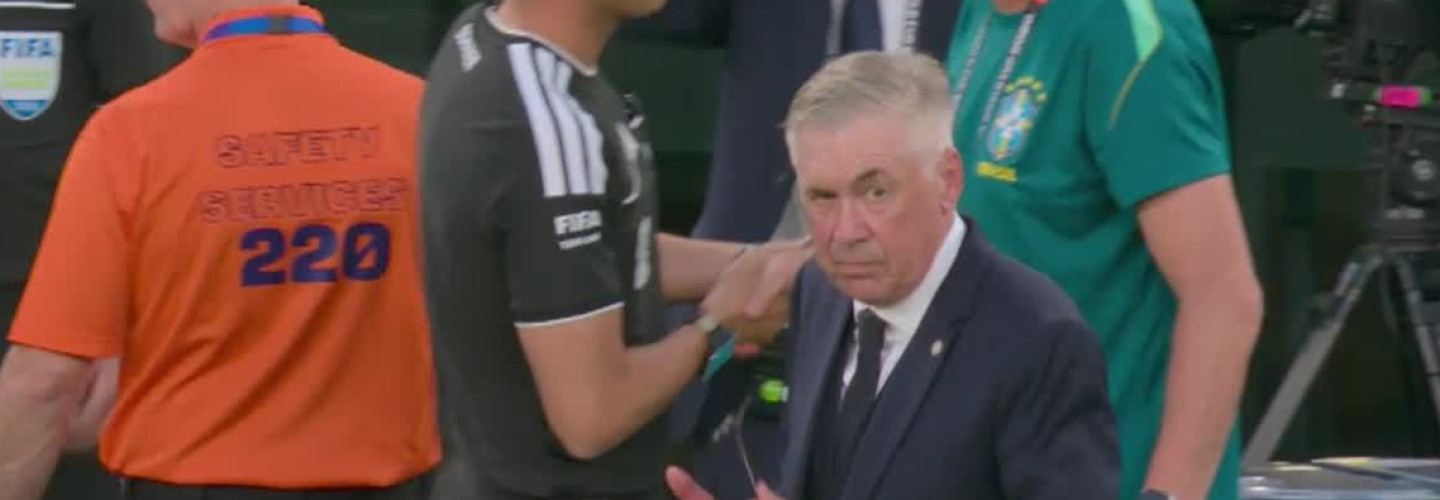 Brasiliens Trainer Carlo Ancelotti hat seiner Mannschaft mehr Disziplin verordnet. Nach der ersten Trinkpause kam die Botschaft auch bei seiner Mannschaft an.