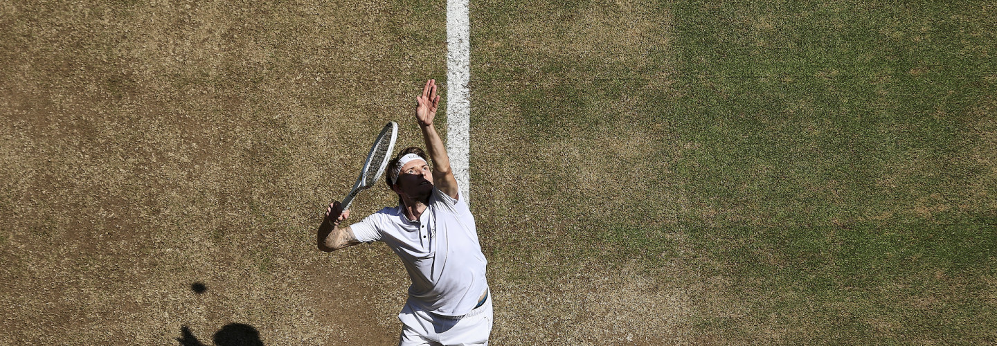 Bublik überzeugte gegen den Olympiasieger mit variablem Spiel und starken Aufschlägen
