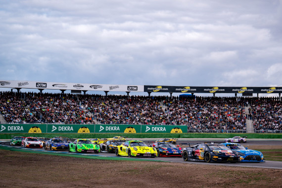 Die Zuschauer sahen in Hockenheim ein turbulentes DTM-Rennen