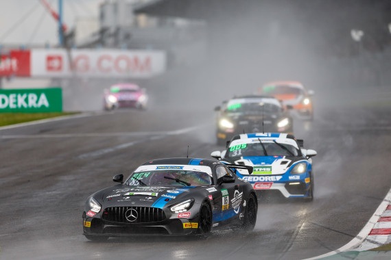 Der Mercedes-AMG GT4 von Jan Philipp Springob und Simon Primm