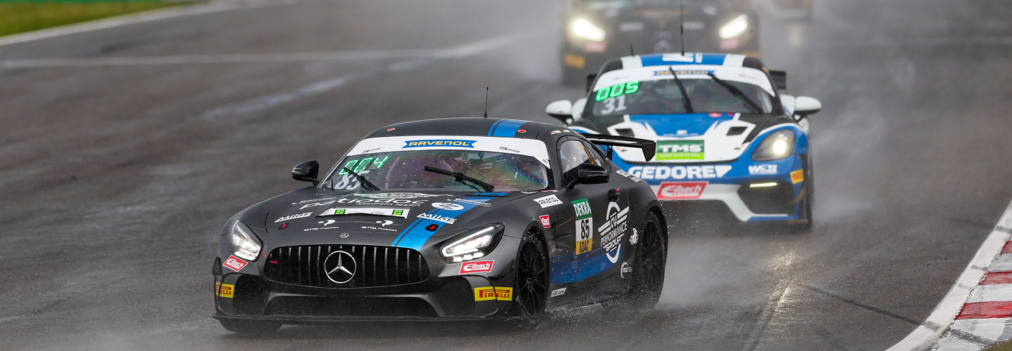 Der Mercedes-AMG GT4 von Jan Philipp Springob und Simon Primm