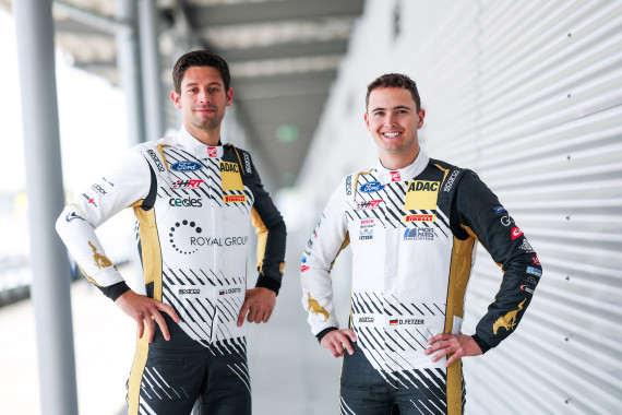 Jonathan Cecotto und Dennis Fetzer teilten sich das Auto mit Startnummer 2