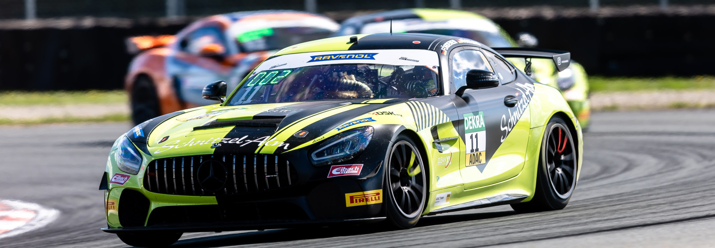 Enrico Förderer und Jay Mo Härtling gewannen bei ihrem ADAC GT4 Germany-Debüt