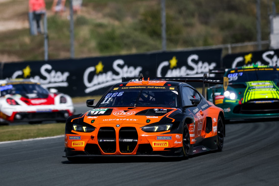 Ihre ersten Verfolger im BMW: Leyton Fourie/Tim Zimmermann