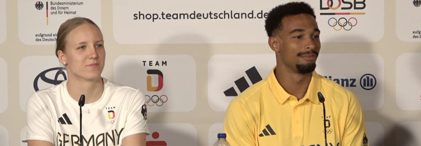 Titelbild zur Pressekonferenz mit Leo Neugebauer und Isabel Gose.