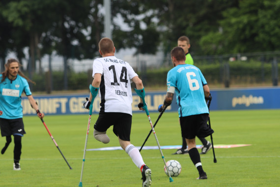 Die Amputierten-Fußball-Bundesliga ist zu Gast in Wetzlar