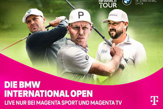 Die BMW International Open Live nur bei Magenta Sport und Magenta TV