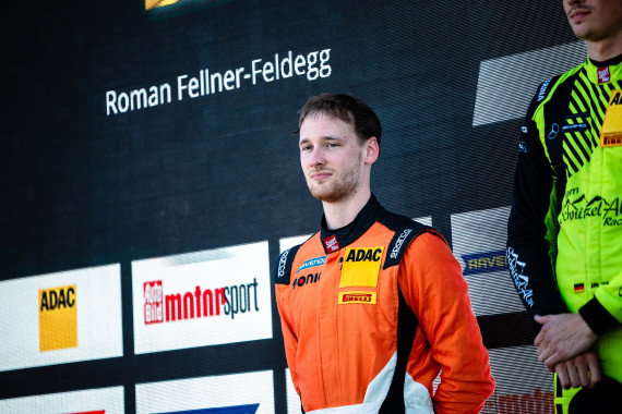 Roman Fellner-Feldegg konnte bereits in Oschersleben überzeugen