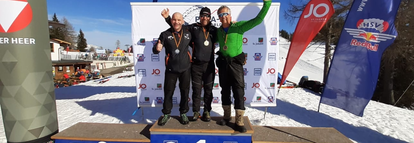 Freude bei der Siegerehrung: Nicole Grimm, Reinhold Haibel und Andreas Fischer (v.l.n.r.)