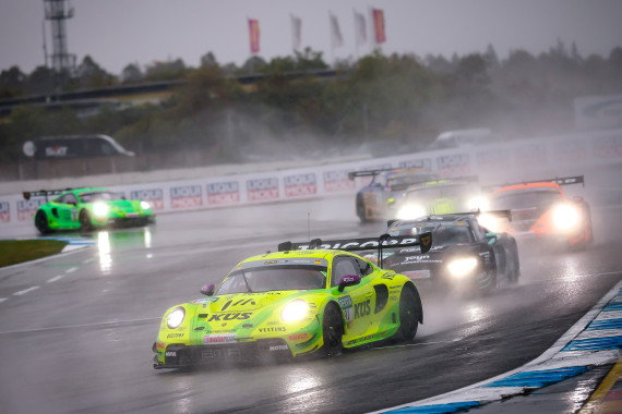 Thomas Preining gewann das Regenrennen der DTM in Hockenheim