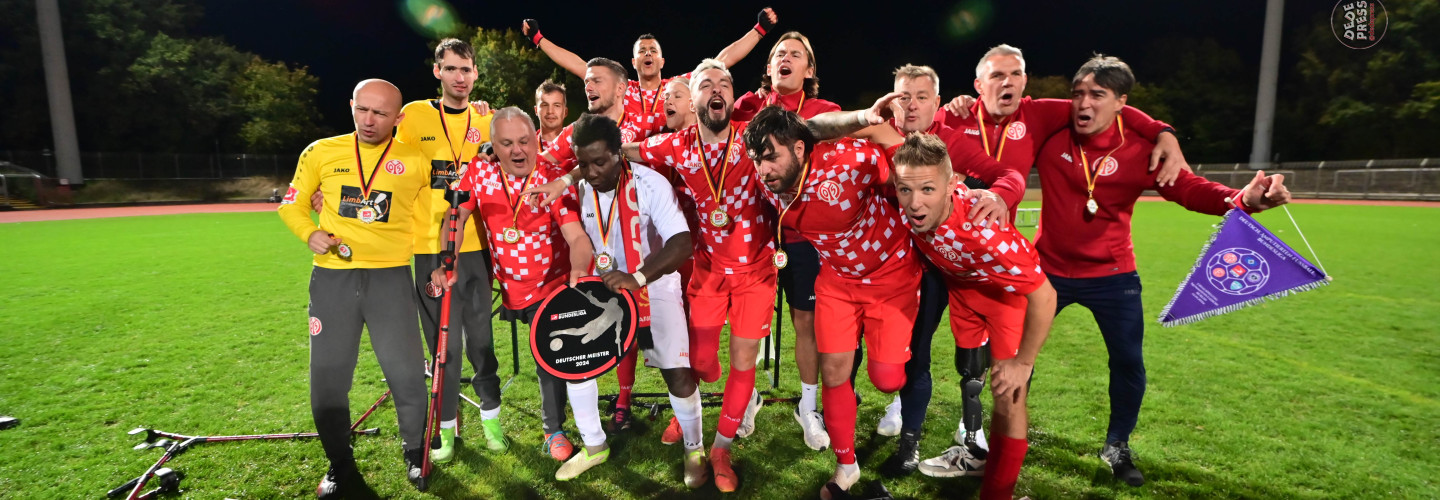 Meister der Amputierten-Fußball-Bundesliga 2024: 1. FSV Mainz 05