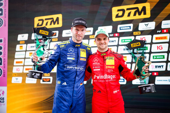 Doppel-Podium für Mercedes-AMG: Maro Engel und Lucas Auer (l-r)