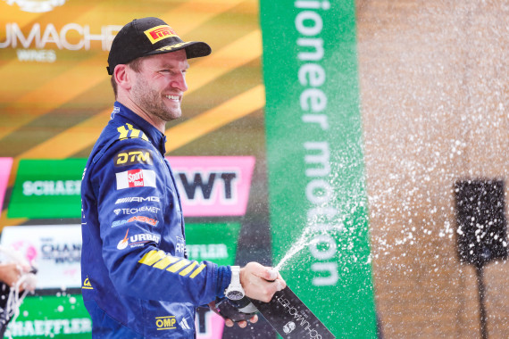 Maro Engel verbuchte sein zweites Podium der laufenden Saison