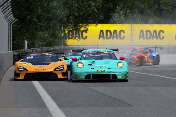 Am Norisring fighteten die Teilnehmer bis zum Schluss