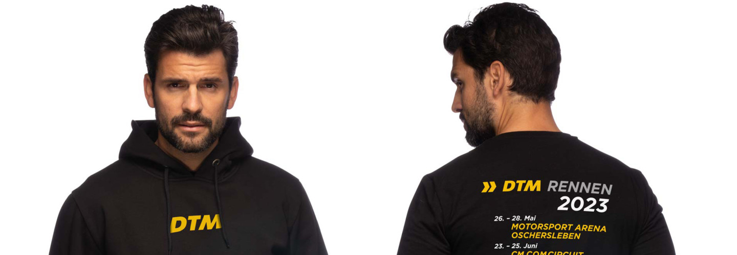 Am Norisring präsentiert die DTM die neue Fan-Kollektion