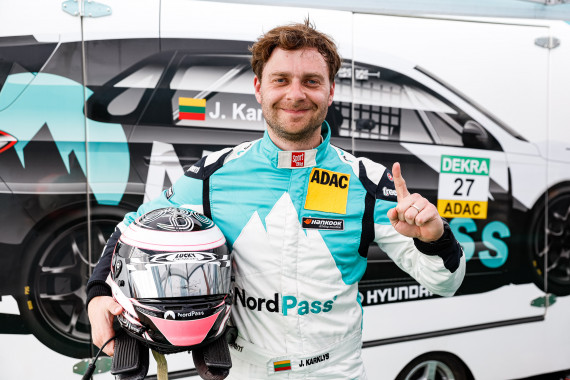 Jonas Karklys war in seinem Hyundai nicht zu schlagen