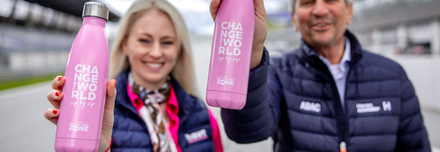 4 BWT-Water-Stationen im Fahrerlager gewährleisten den kostenlosen Zugang zu BWT-Wasserprodukten