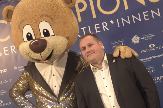 Schnittbilder vom Event in Berlin, bei dem die Special Olympics prominent im Programm aufgetreten sind.