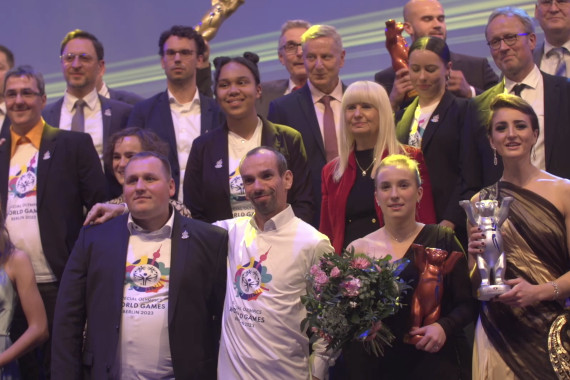 Große Bühne für die Special Olympics: Im Rahmen der Ehrung der Berliner Sportler*innen des Jahres haben die World Games 2023 eine prominente Rolle eingenommen.