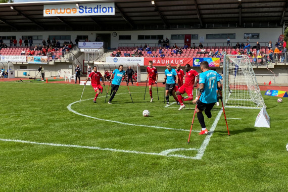 29. Oktober findet der 5. und letzte Spieltag der Amputierten-Fußball-Bundesliga 2022 statt.