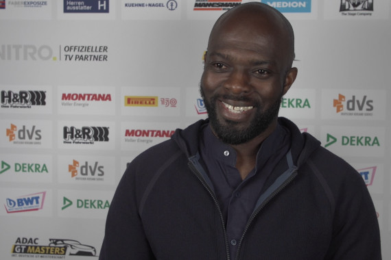 Im Interview spricht Ex-Fußballprofi Hans Sarpei u.a. über sein Interesse am Motorsport und das Event.