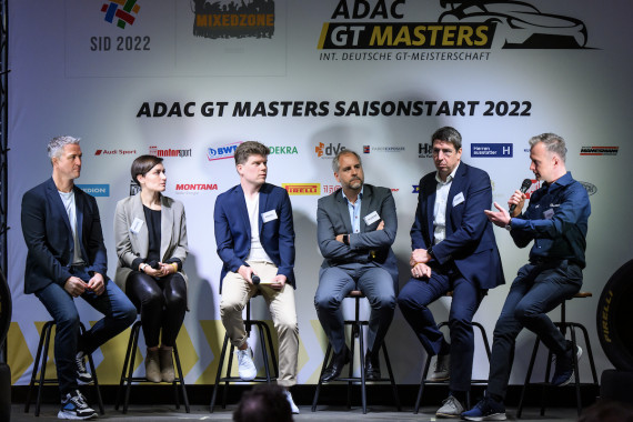 Schnittbilder von der Saisoneröffnung des ADAC GT Masters.