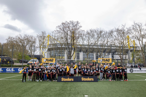 Pittsburgh Steelers veranstalten erstes Flag-Football-Camp in Deutschland
