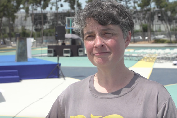 Im Interview spricht Nicola Böcker-Giannini, Staatssekretärin für Sport Berlin, u.a. über die Entzündung der „Flame of Hope“ im Tempel Zappeion Megaron und den Fackellauf in Athen.