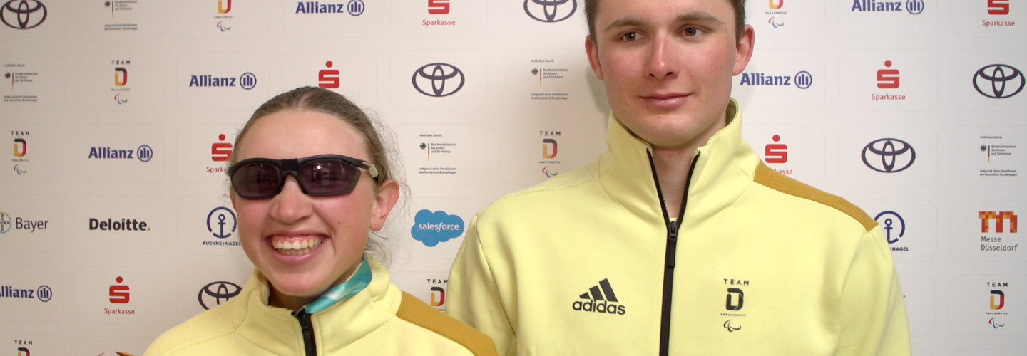 Leonie Walter und Guide Pirmin Strecker