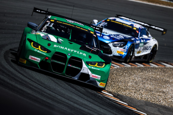 Markenzeichen: Marco Wittmann startet im grünen BMW M4 GT3 mit der Startnummer 11