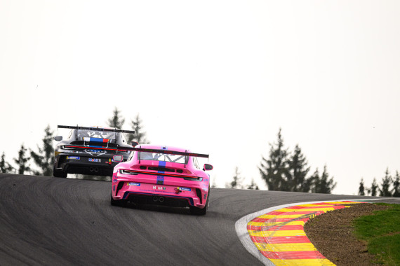 Beim DTM-Stopp in Zandvoort präsentiert sich der Porsche Carrera Cup Benelux