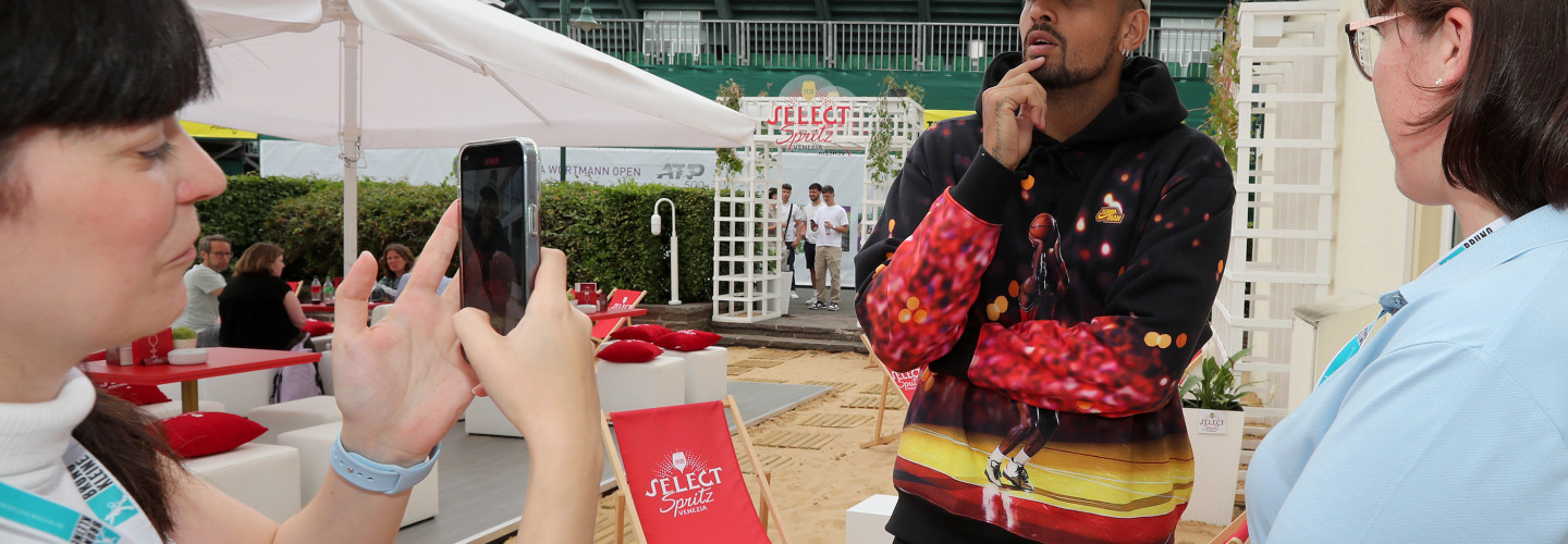 Nick Kyrgios erklärt seine Absage im Gespräch mit dem Social Media-Team