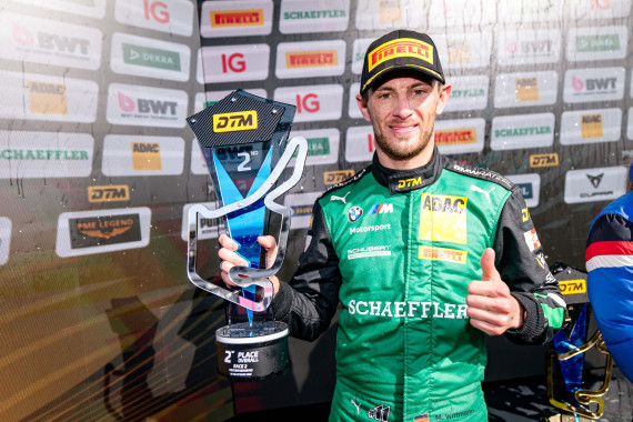 Zum vierten Mal in der laufenden Saison auf Platz zwei: Marco Wittmann