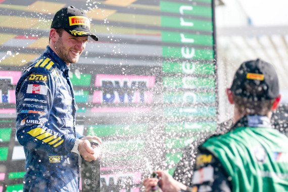 Mercedes-AMG-Pilot Maro Engel sprang in der Abschlusstabelle auf Rang drei
