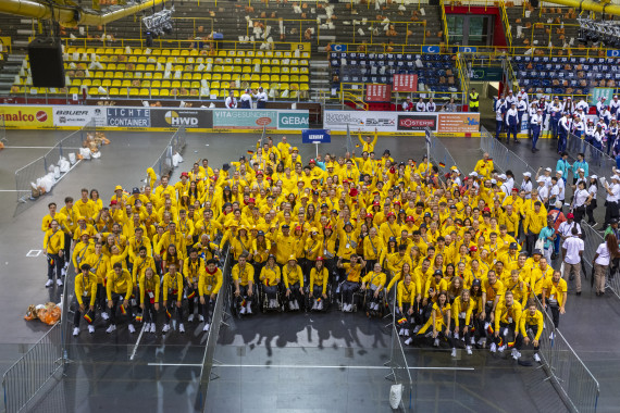 Eröffnungsfeier der Rhine-Ruhr 2025 FISU World University Games