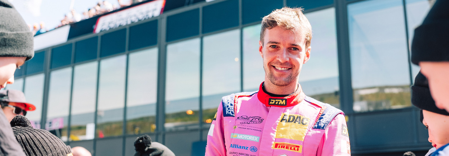 Der Italiener Matteo Cairoli bestreitet seine erste Saison in der DTM