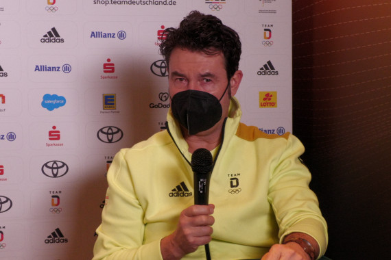 Statements von DSV-Teammanager Horst Hüttel auf der täglichen Pressekonferenz des Team Deutschland.