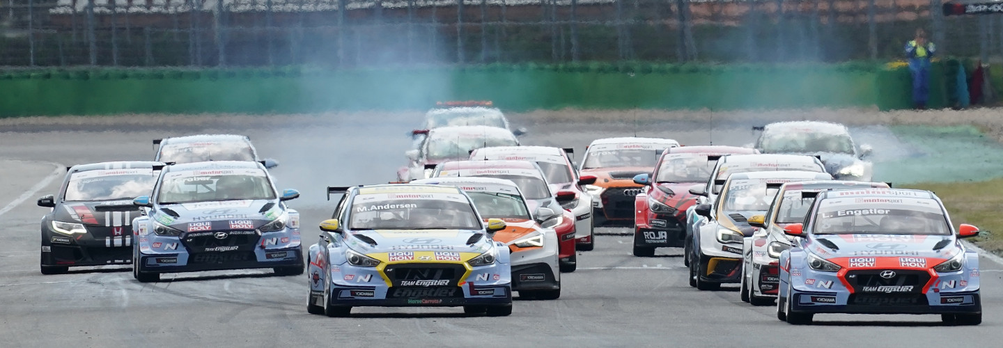 Start frei für Lauf zwei der ADAC TCR Germany auf dem Hockenheimring