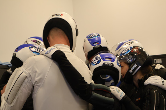 Team Airbus 8way vor der Runde