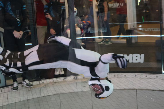 Niko Johann im Tunnel