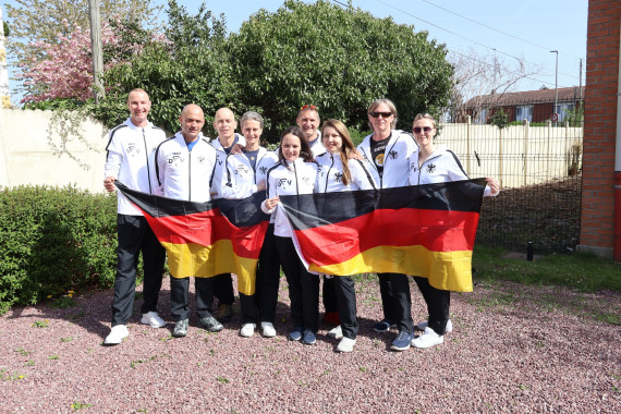 Team Airbus 8way - v.li Manfred Moritz, Max Thiele, Steffen Schiedek, Carola Fietz, Karin Bauch, Thomas Spielvogel, Simone Kaster, Dieter Kirsch, Franziska Wiesler