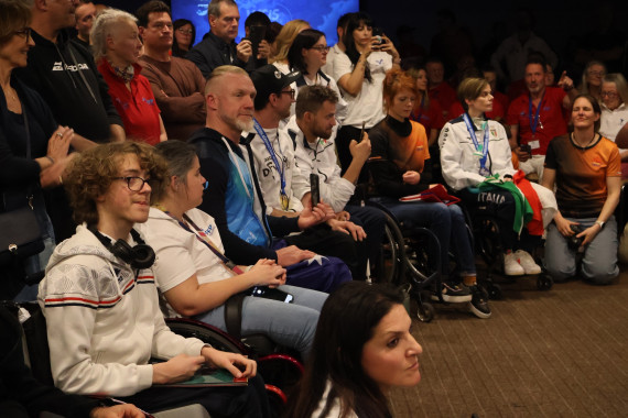 Indoor Para Skydiving - Siegerehrung
